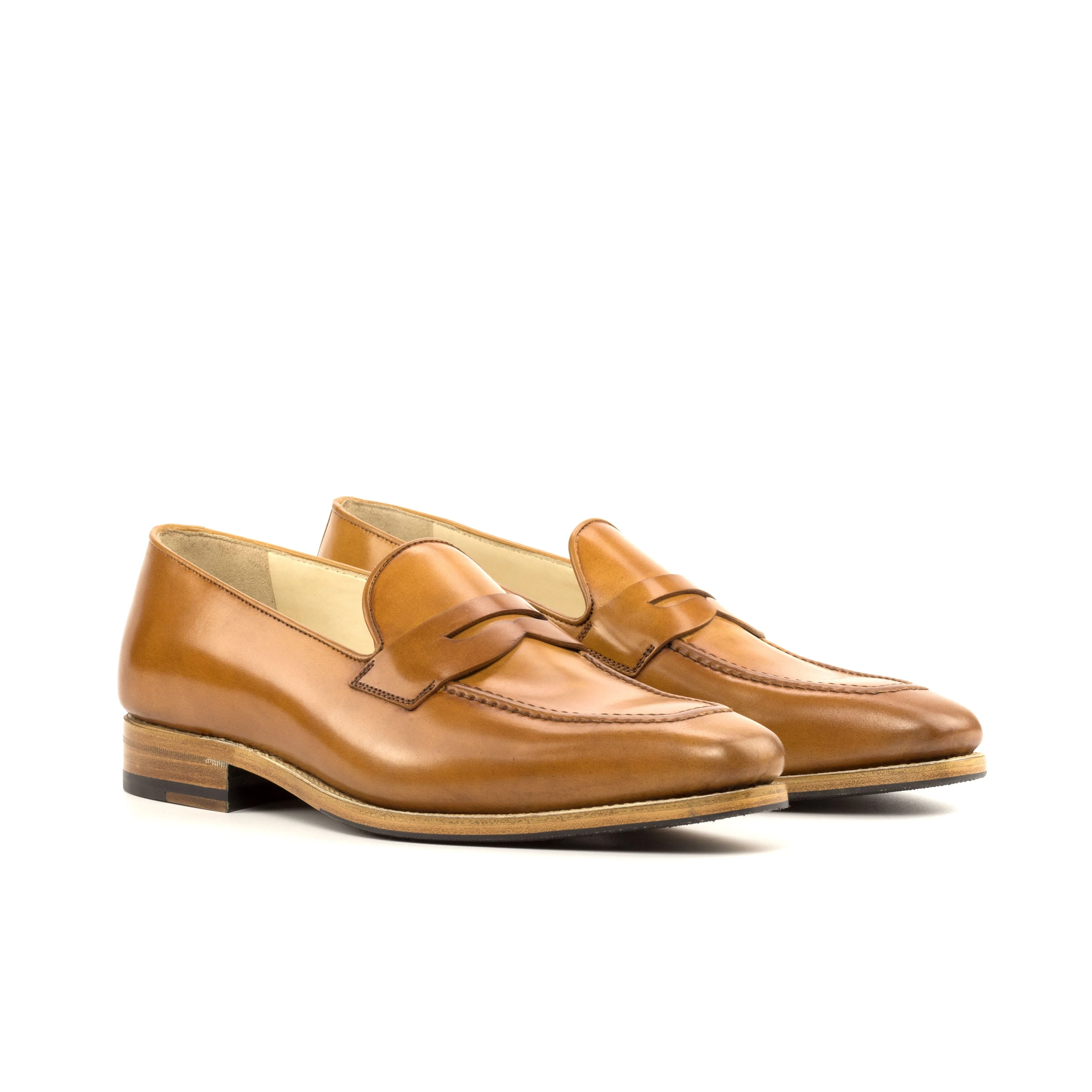 Confident Move Balance Comfort Cognac Shell Cordovan Loafer