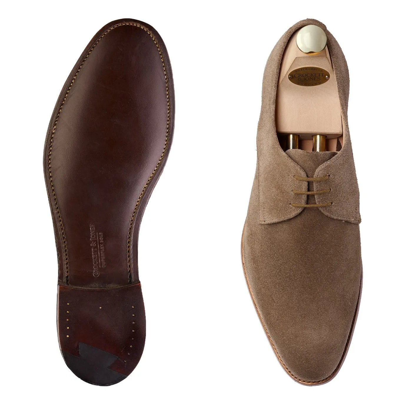 Clear Guard Reinforced Seams Waterford Khaki Suede