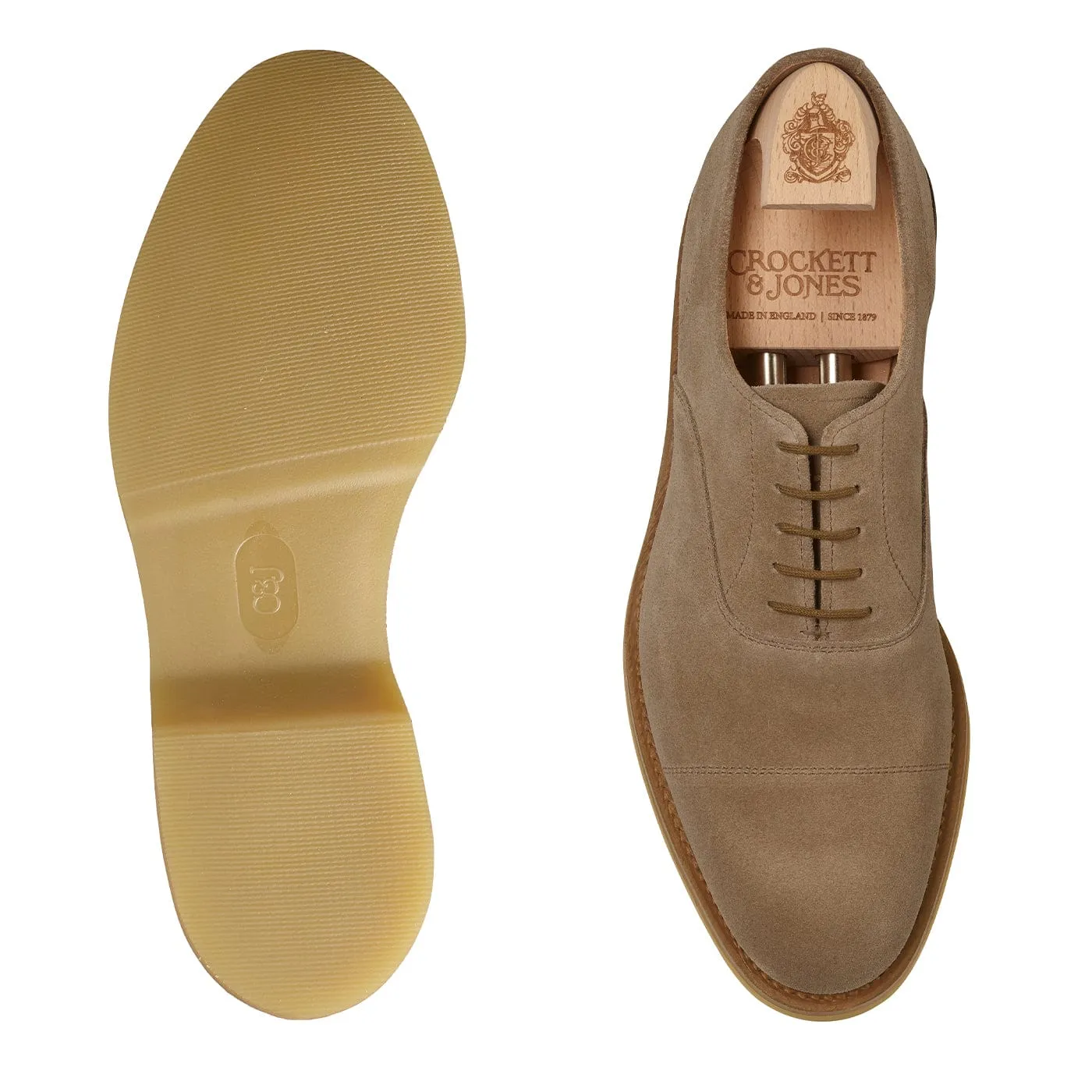Tresco Khaki Suede Morning Fresh Daily Slip-ons