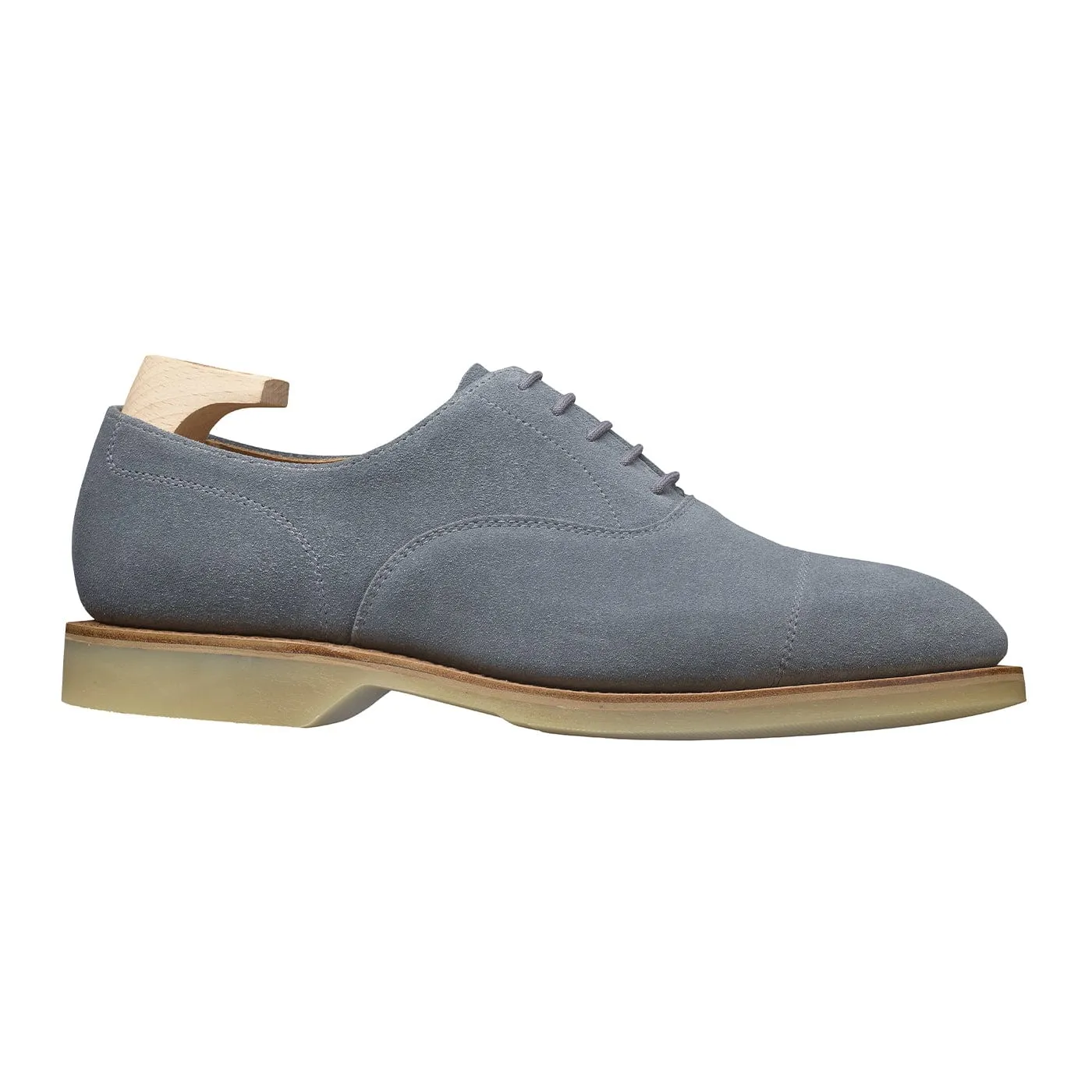 Workwear Staple Tresco Pastel Blue Suede
