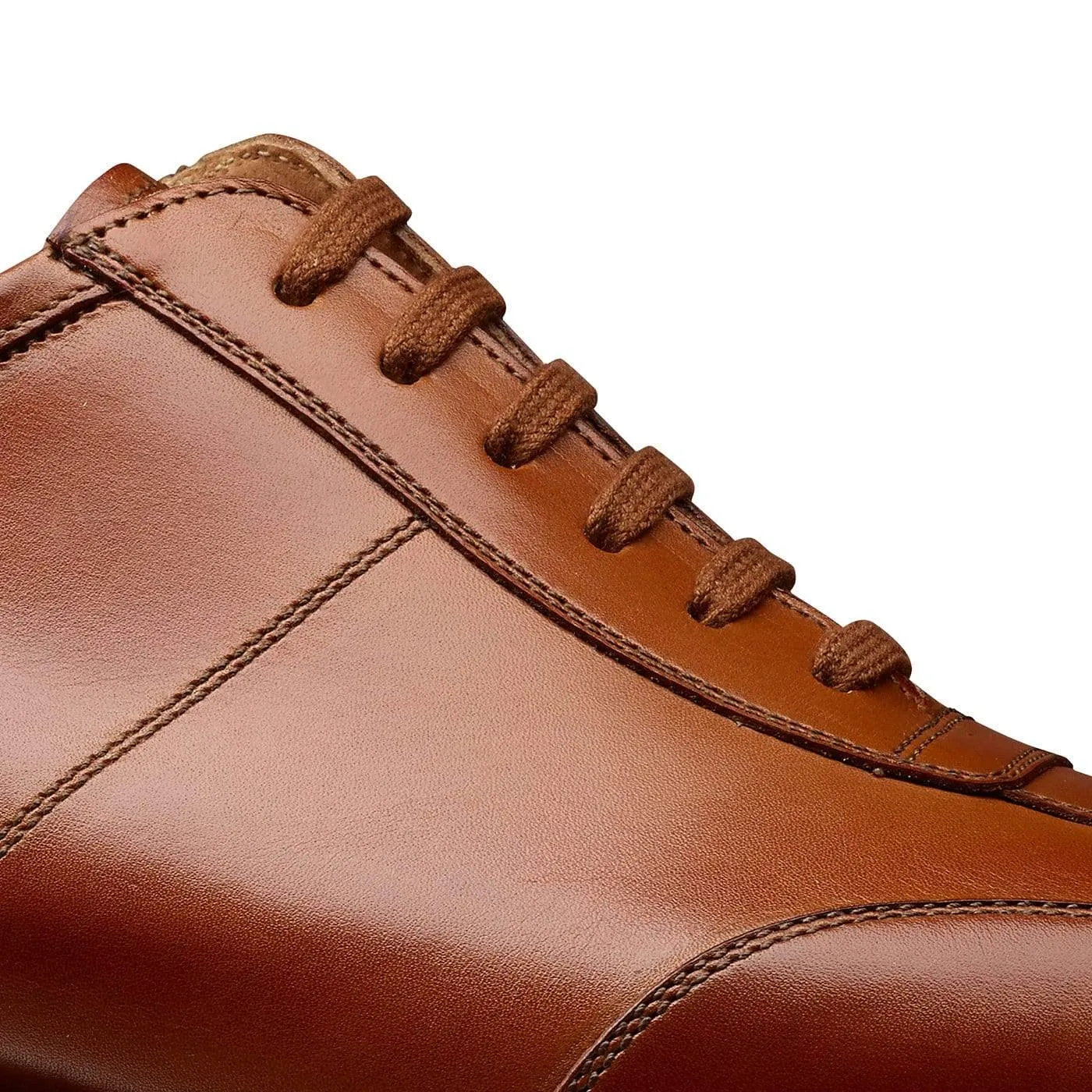 Street Fit Stylish Business Footwear Truro Mahogany Burnished Calf