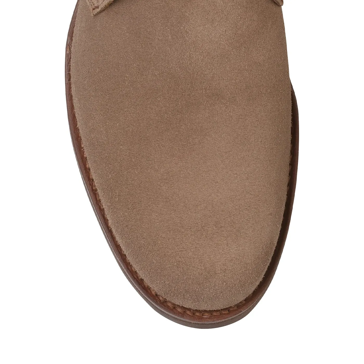 easy move Expo Glow Chukka 4 Taupe Reverse Butt Suede