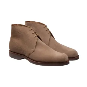 Breathable Lining Chukka 4 Taupe Reverse Butt Suede