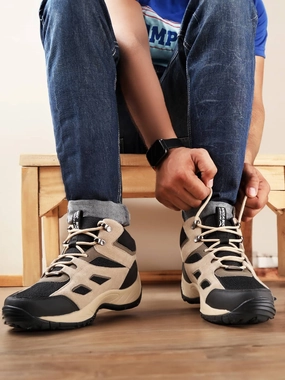 Bacca Bucci Stompster Men??s Adventure Boots ground grip Flexible Movement