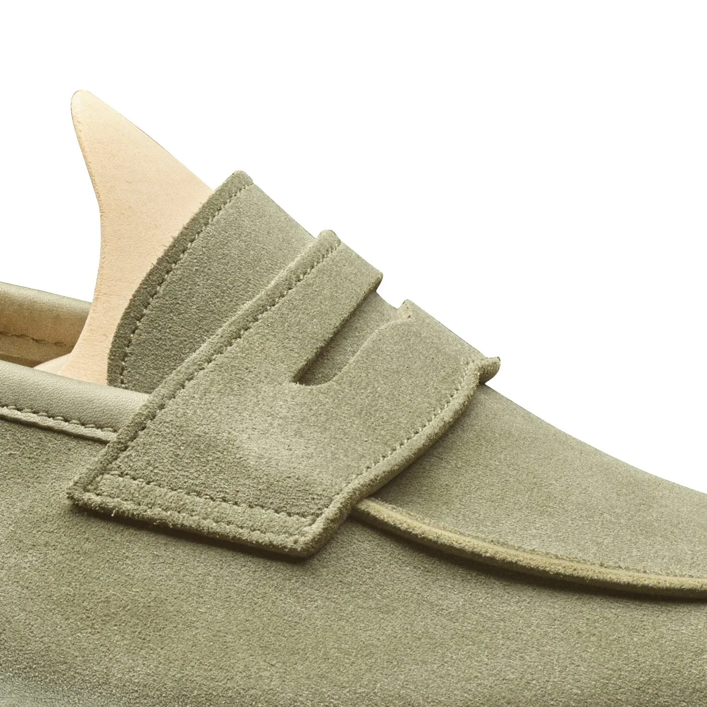 Cozy Day Lilou Pistachio Calf Suede