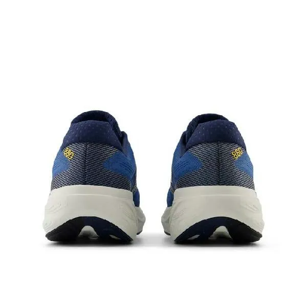 Mens New Balance Fresh Foam X 880v15 in Sea Stone/Nb Navy/Marmalade Enhanced design Effortless Feel