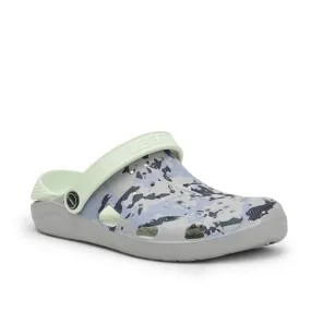 Chill Slip-On Shoes A-HA Grey Casual Slingback Clogs For Men LPMXT-811 By Liberty