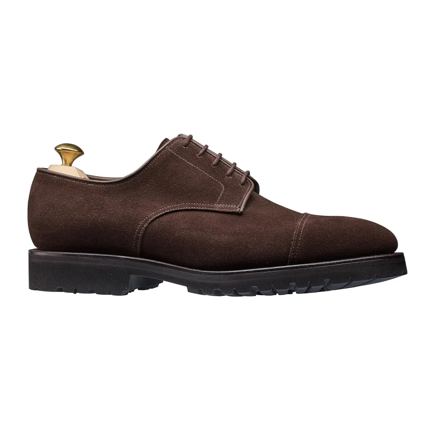 Breathable Design Urban Walk Comfort Bradford Dark Oak Suede