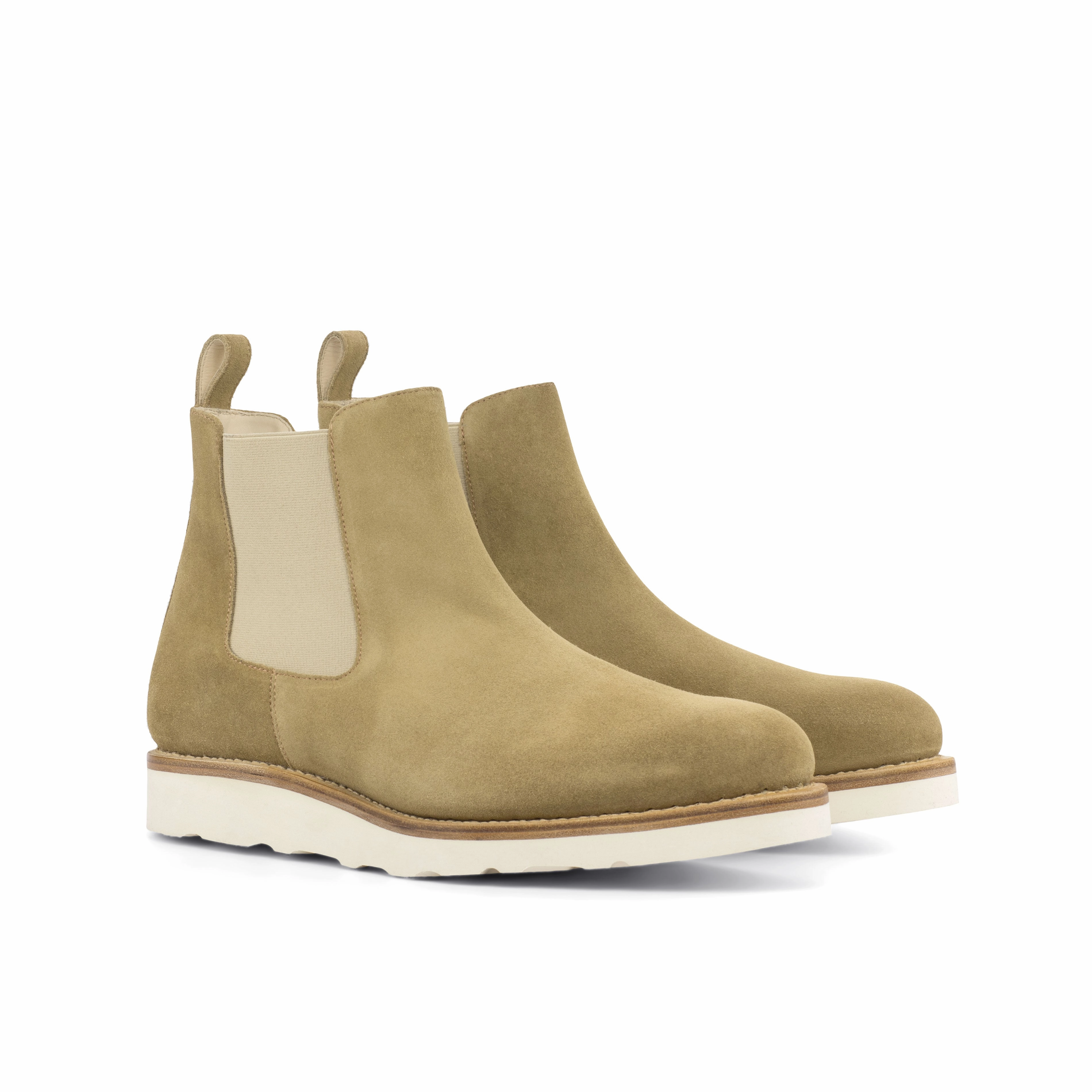Camel Suede Chelsea Boots Superior Comfort ultramarathon