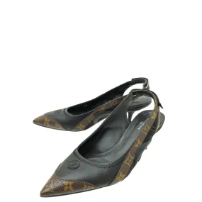 Surf Mode Louis Vuitton Monogram Bicolor Archlight Slingback Pump 40
