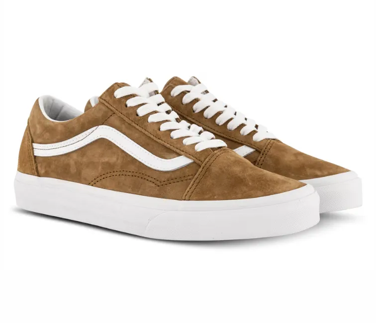 Vans Old Skool Unisex (Tobacco Brown) non - breathable lining shoes