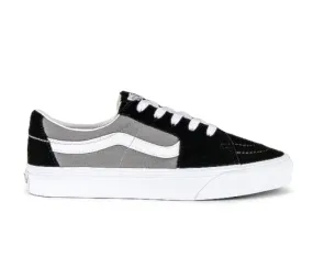 mid - top shoe variety Vans Sk8 Low Unisex (Black/Drizzle)