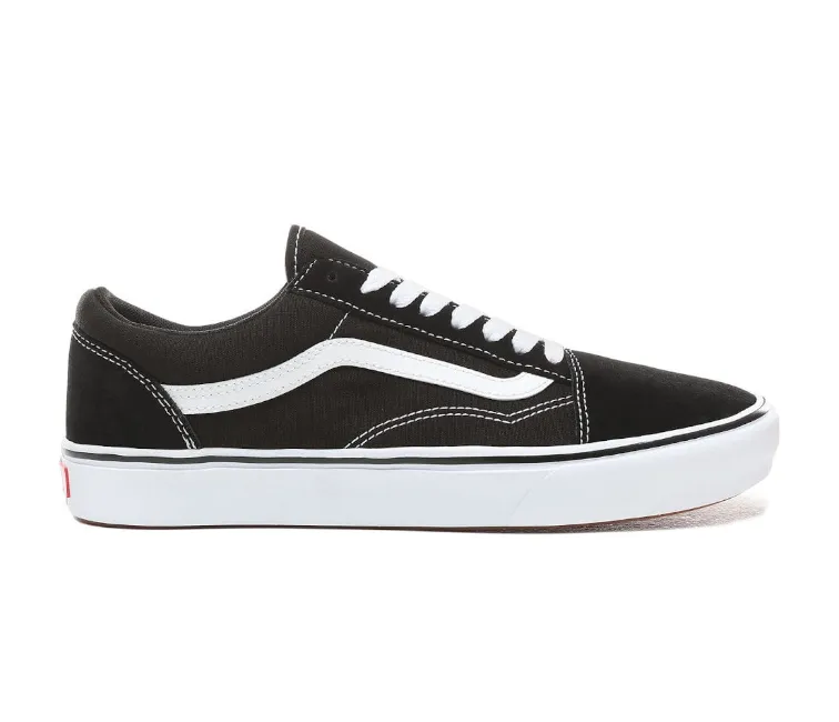running in relay races shoes court players' shoes Vans Unisex Comfycush Old Skool (Black/White)