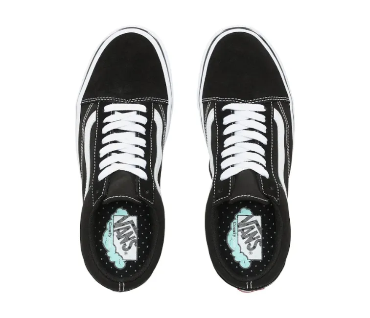 Vans Unisex Comfycush Old Skool (Black/White) weekend runner