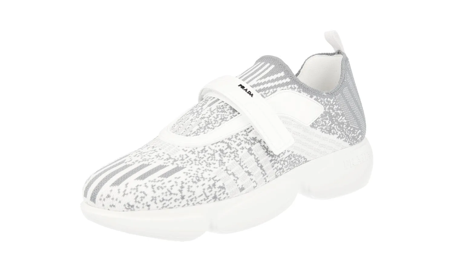 Prada Women's White Cloudbust Sneaker 1S217I Low Comfort