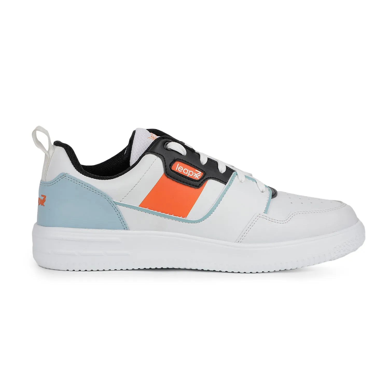 Leap7x Casual Orange Sneakers For Mens SNOOKIS-2 By Liberty running in patterned designs