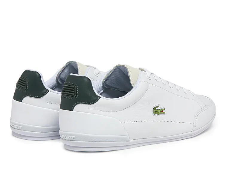 foot - mobility running shoes high - jump running shoes Men's Lacoste Chaymon Crafted 0722 1 CMA (White/Dark Green)