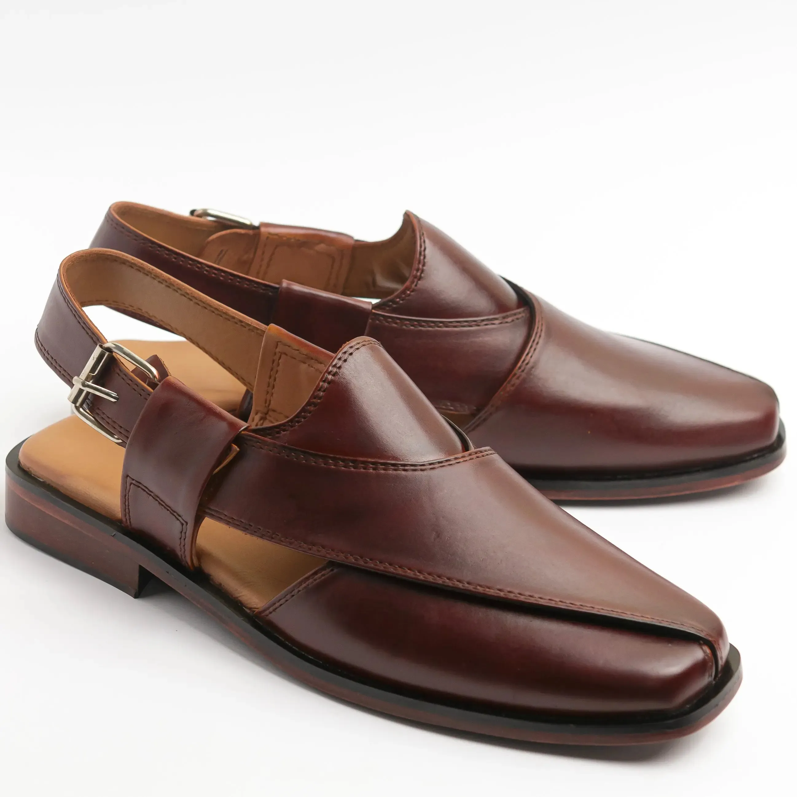 Smooth Form Clean Looker Formal Business Oxfords Mughal - Burgundy