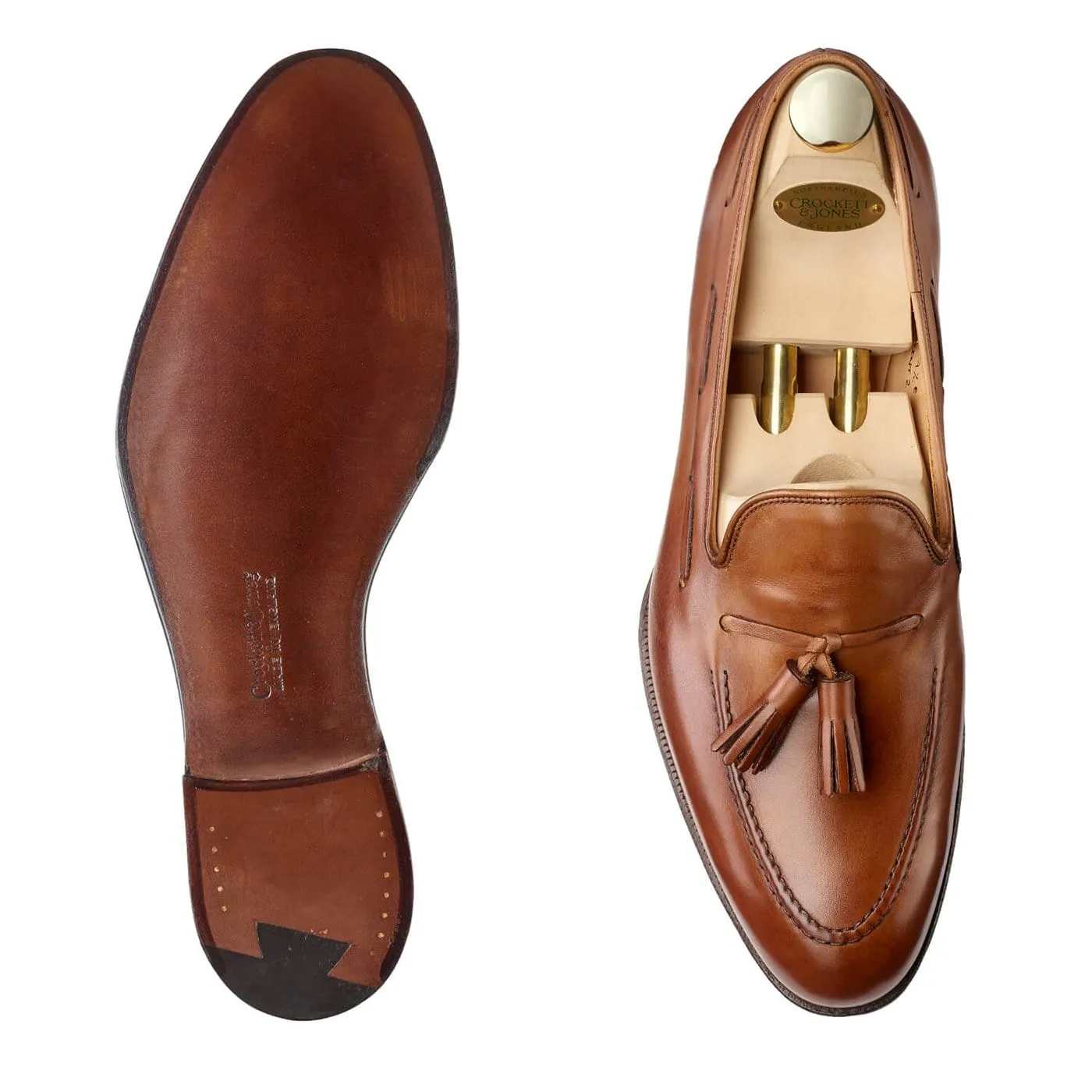 Shine Shade Water shield Vincent 2 Tan Antique Calf