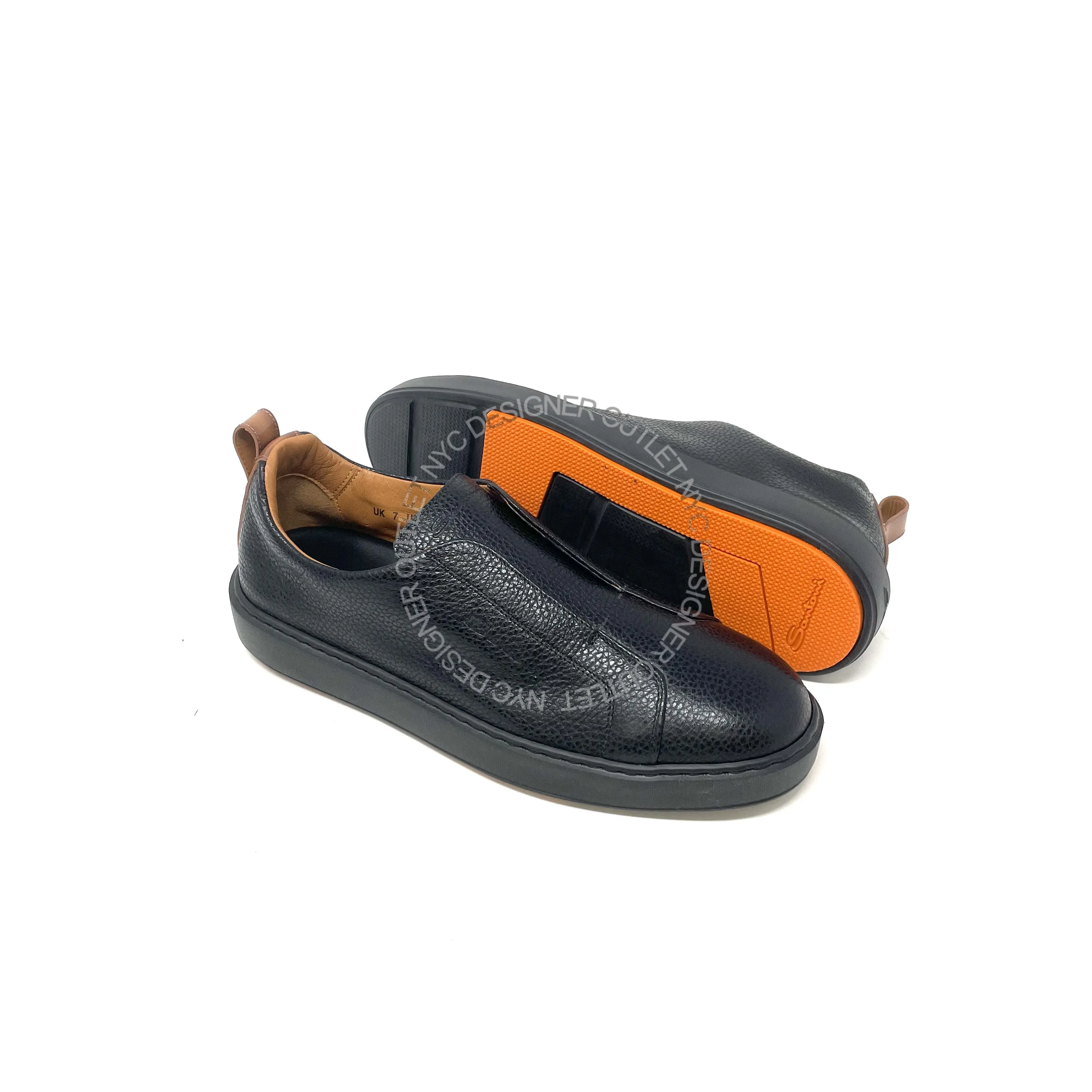 Stable non - slip surface Santoni Mens Sneakers