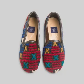 Women's Kilim Loafer Size 9 Trendy Slip-ons Sky Glow