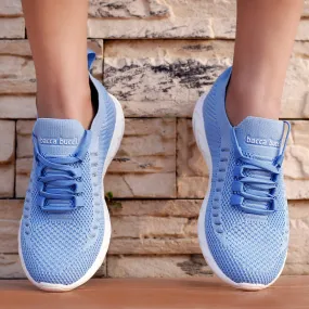 Bacca Bucci FISHJET Sneakers Shoes for Women | Blue Women Running & Training Shoes zipper - closure running shoes fencing shoes