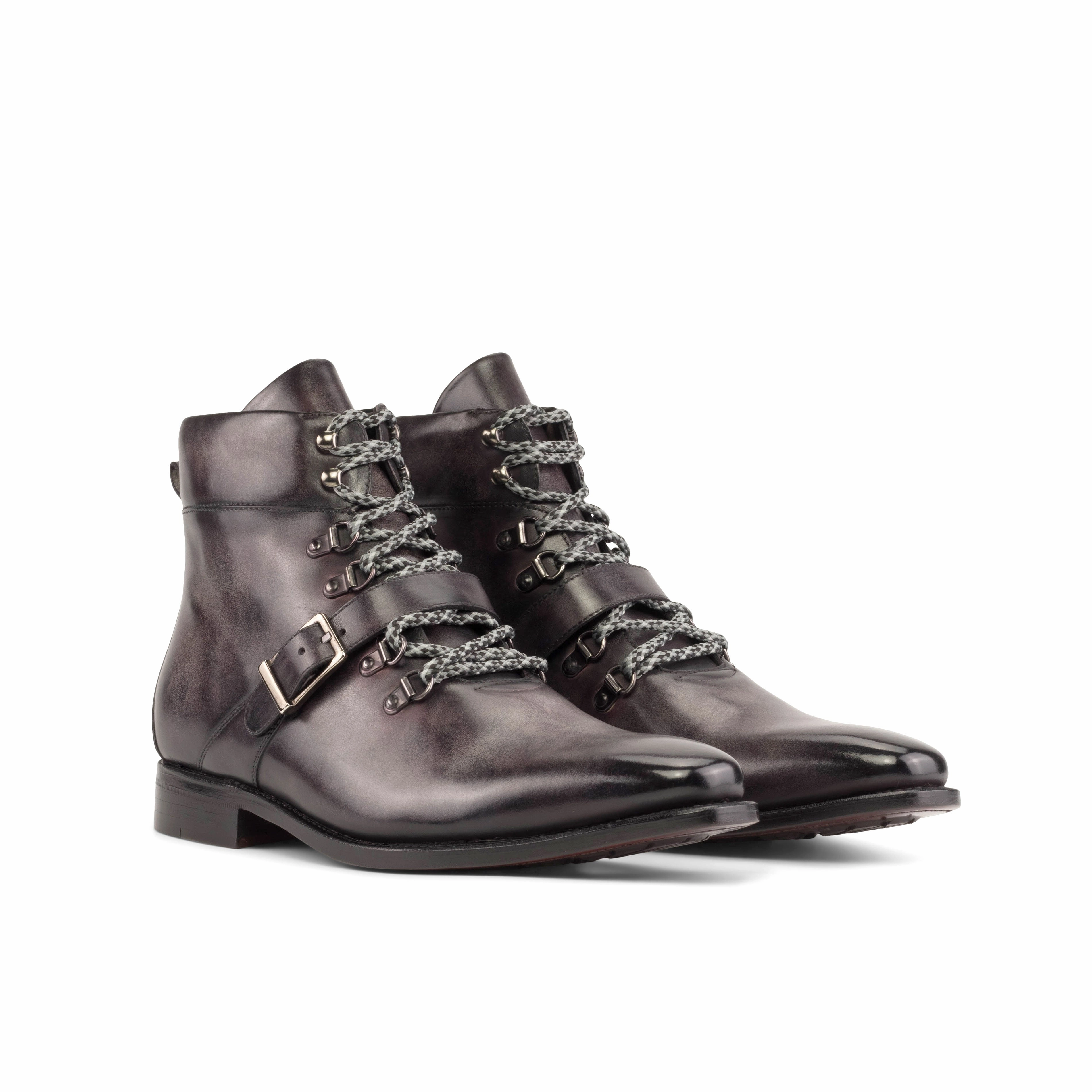 Perfect Fit Aubergine Patina Hiking Boots