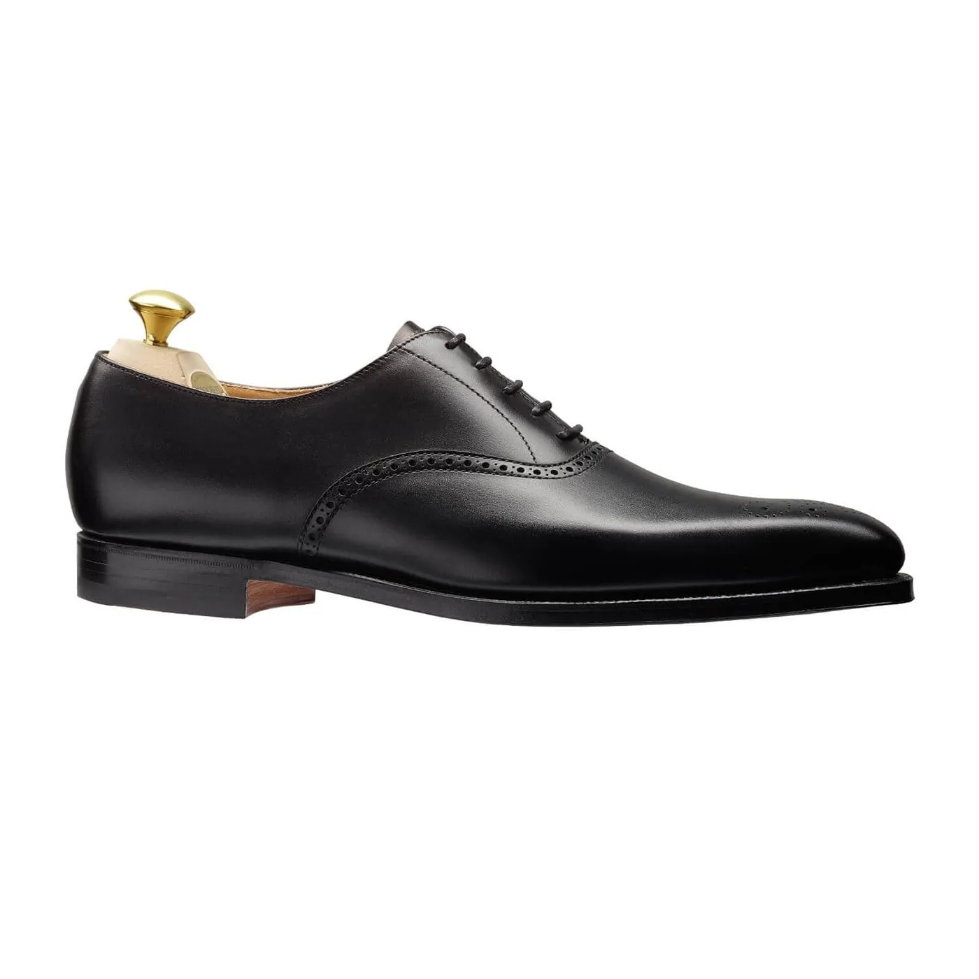 Edgware Black Calf Matte Black Oxfords Dress Code