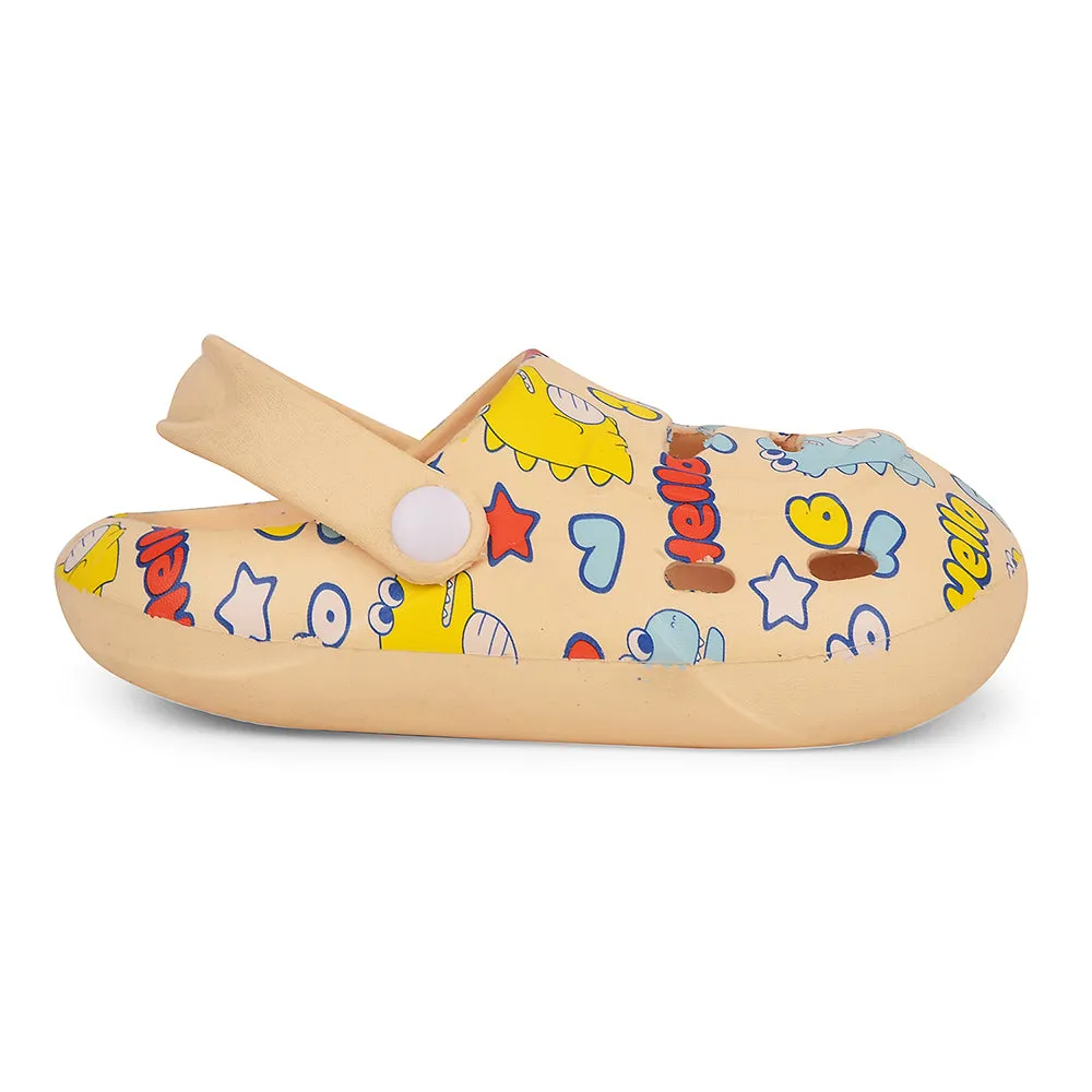 Unique Design Lucy & Luke Beige Casual Clogs For Kids SANDWALK By Liberty