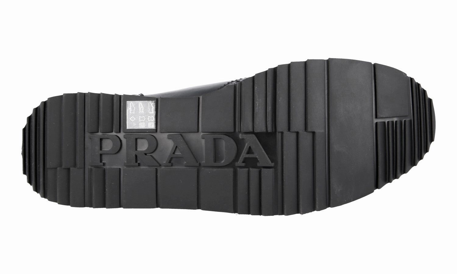 Clean Finish Minimal Outfit Prada Men's Black Full Brogue Leather Half-Boot 4T2957