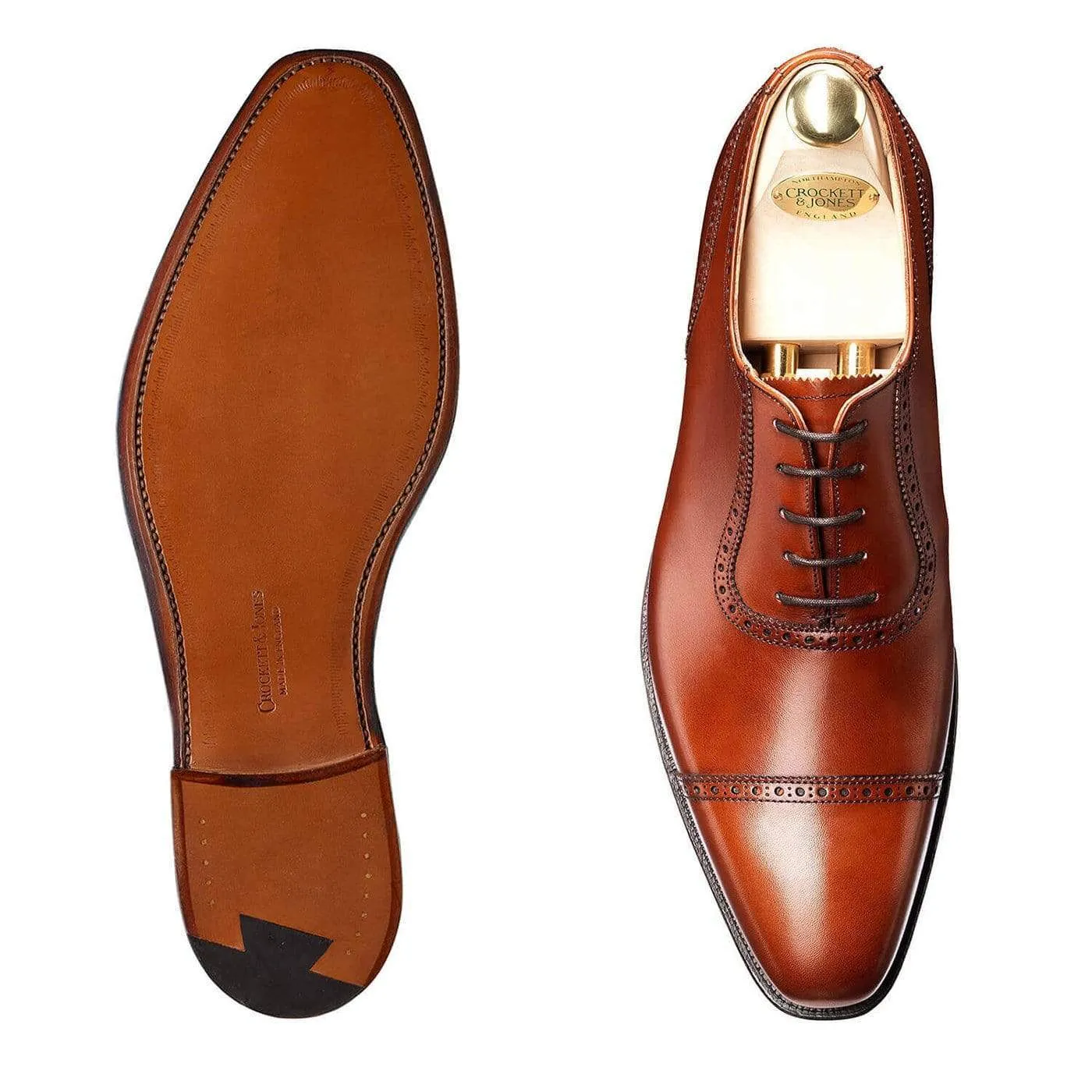 Slim Shape Westbourne Chestnut Burnished Calf