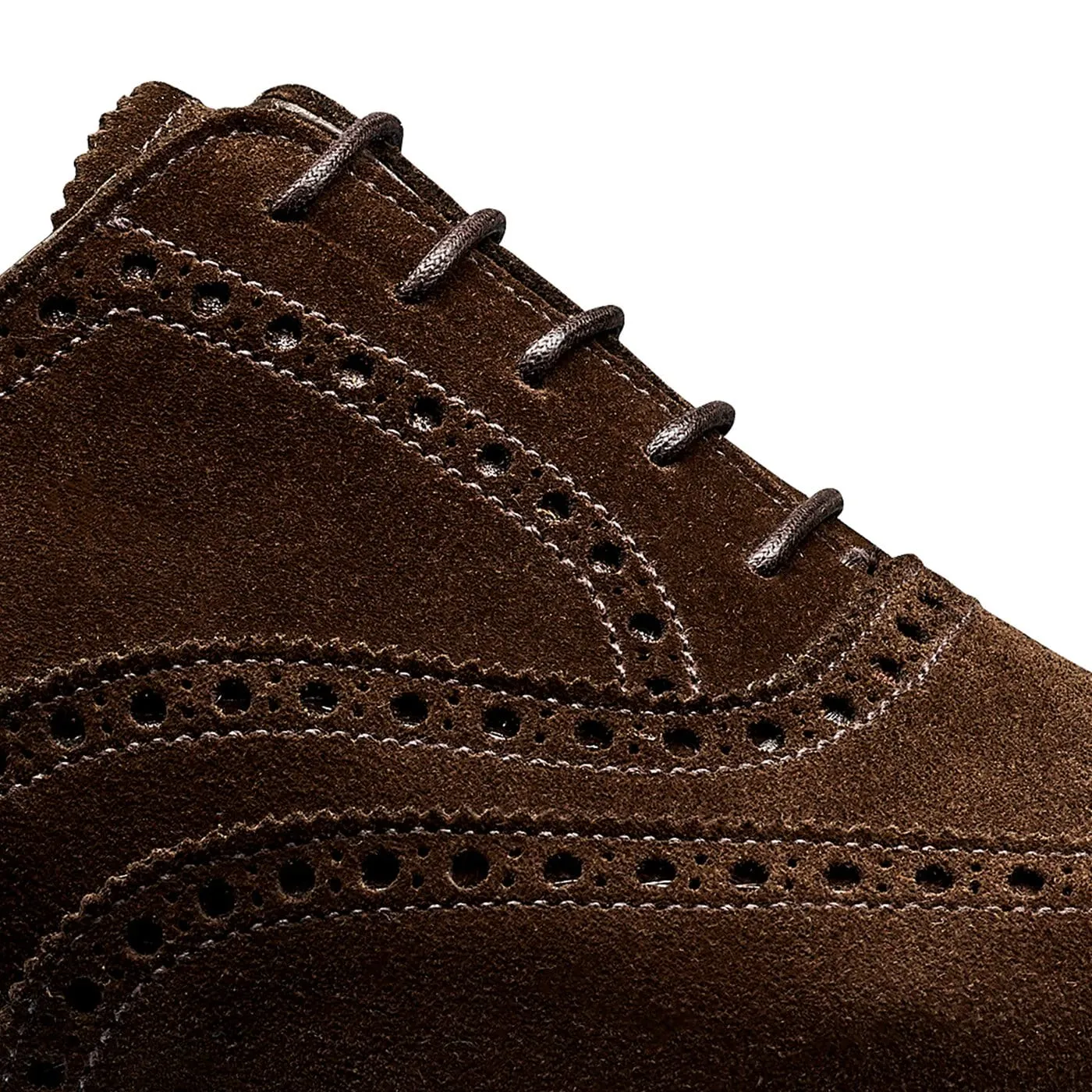 Trendy Footwear Matte Finish Interview Day Westgate 2 Dark Brown Calf Suede