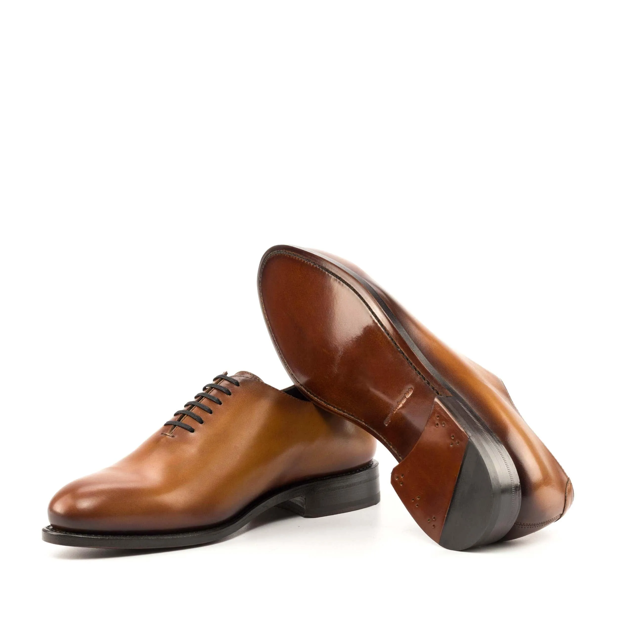 Whole Cut cognac box calf Style Renewal