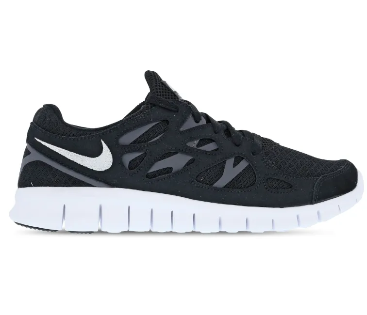 Men's Nike Free Run 2 (Black/White) health-conscious city running gear