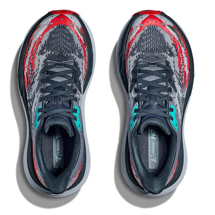 Smooth Motion Mens Hoka Stinson ATR 7 in Anchor/Gull