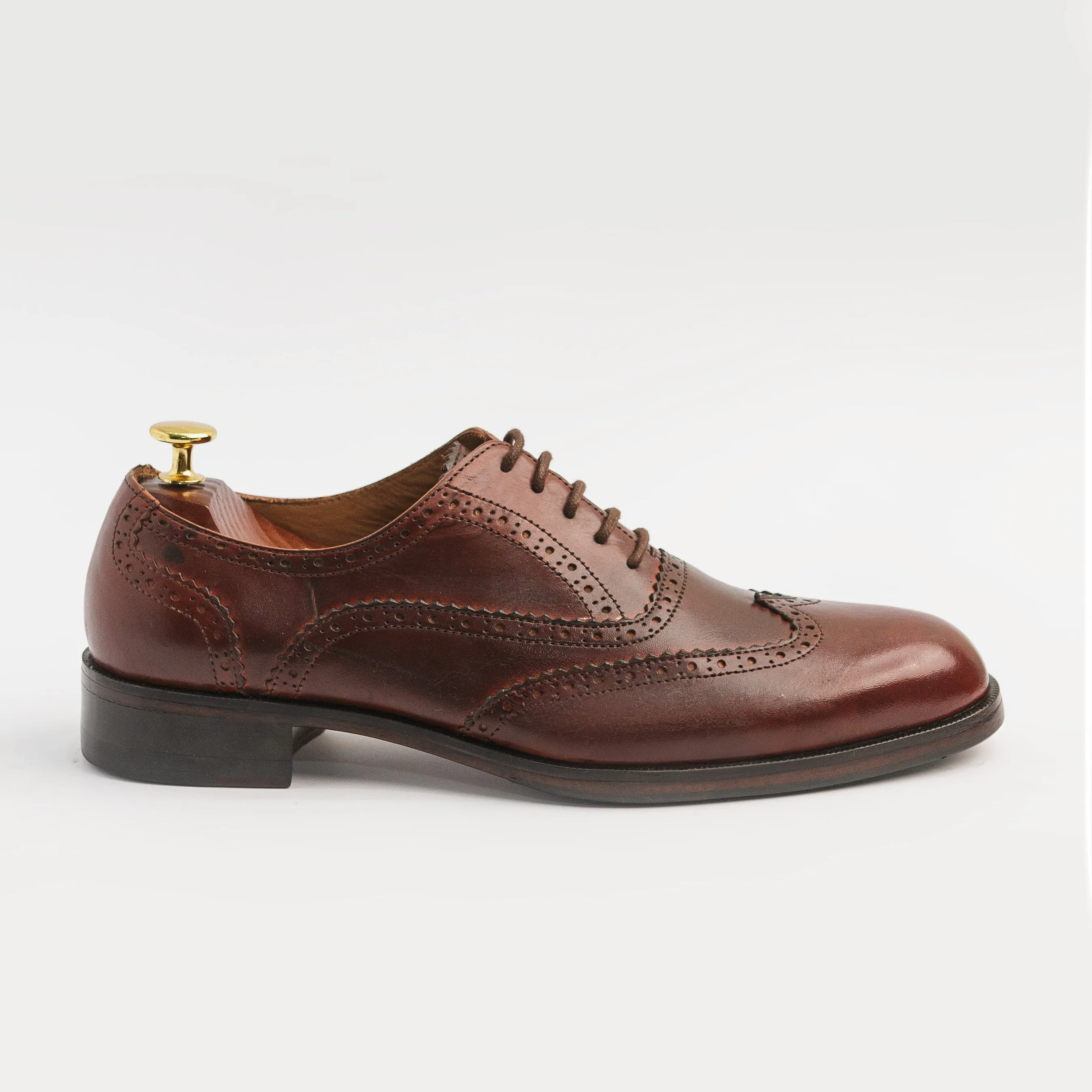 Windsor - Chestnut Brown Understated Oxfords