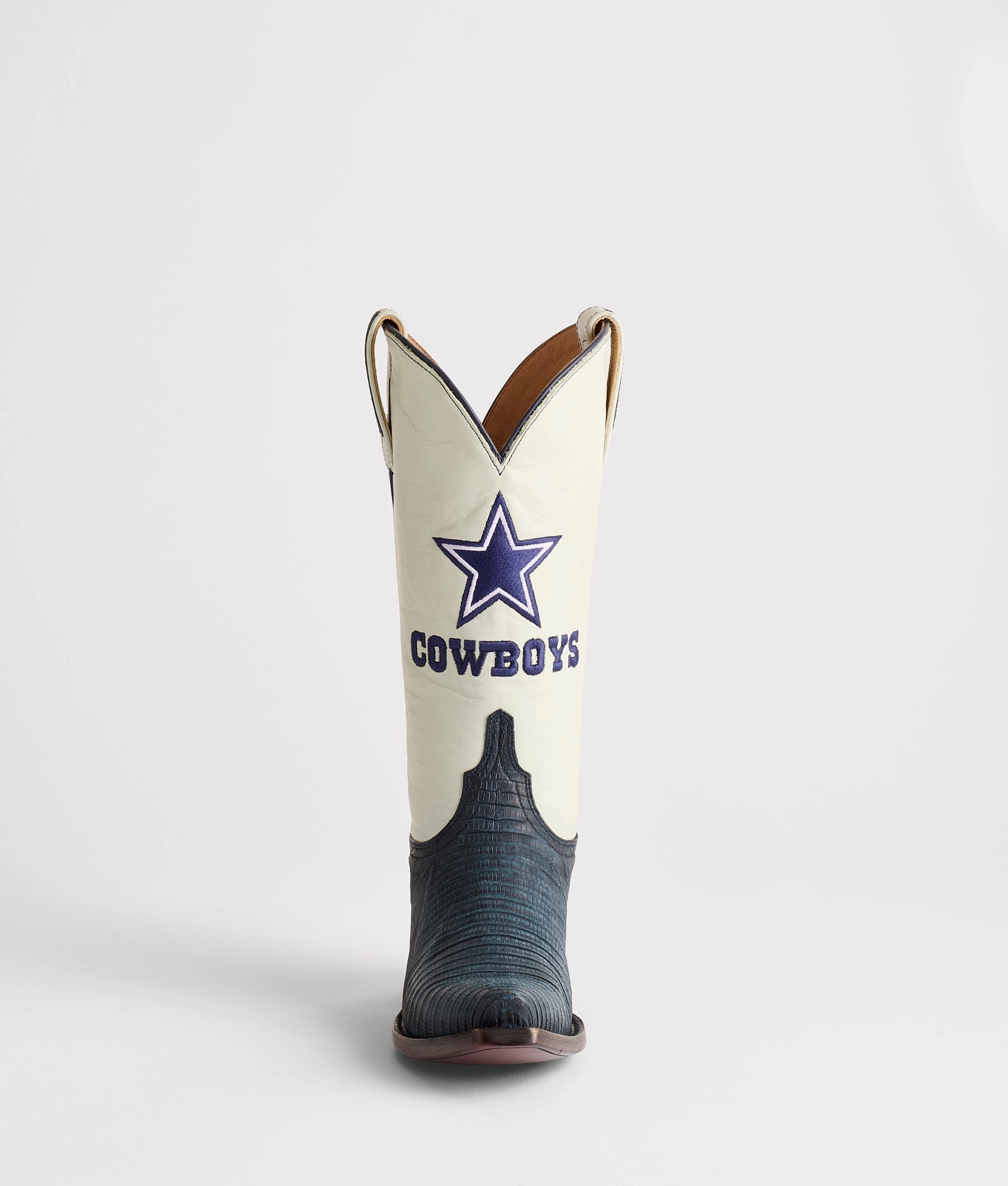 Shock Absorbing Outdoor Trek Women's Lucchese x Dallas Cowboys Legacy :: Navy