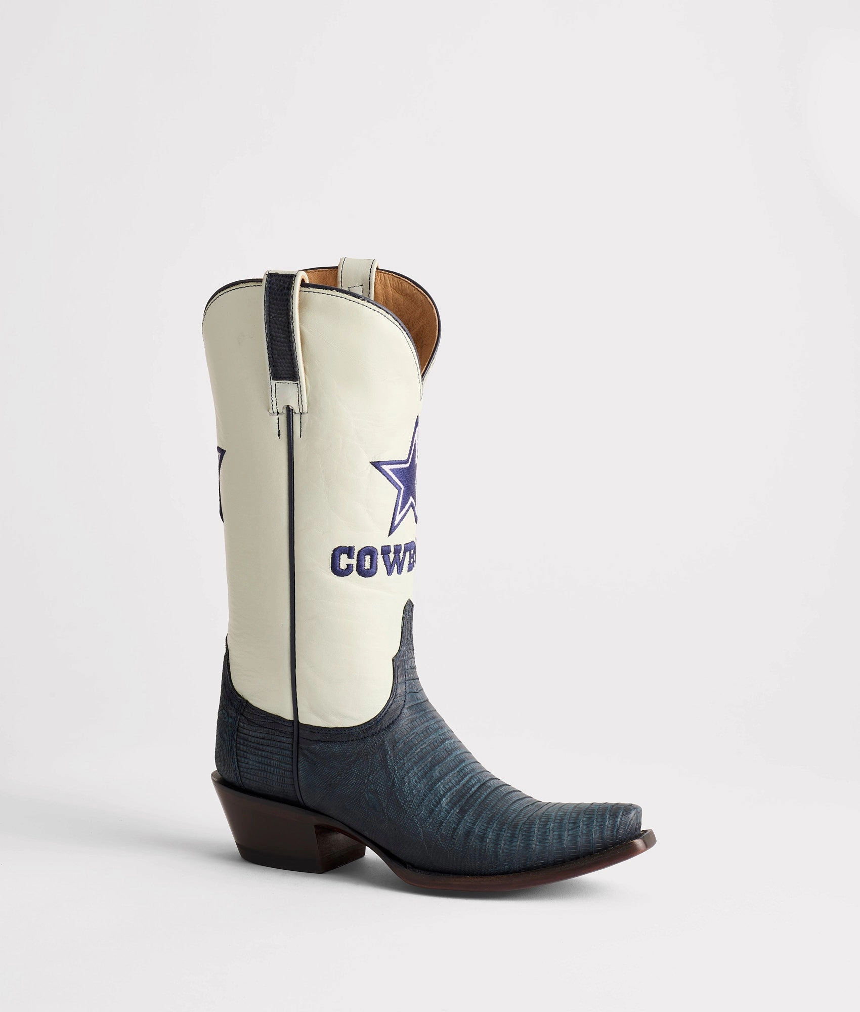 Women's Lucchese x Dallas Cowboys Legacy :: Navy Breathable Rough Trail Hiker