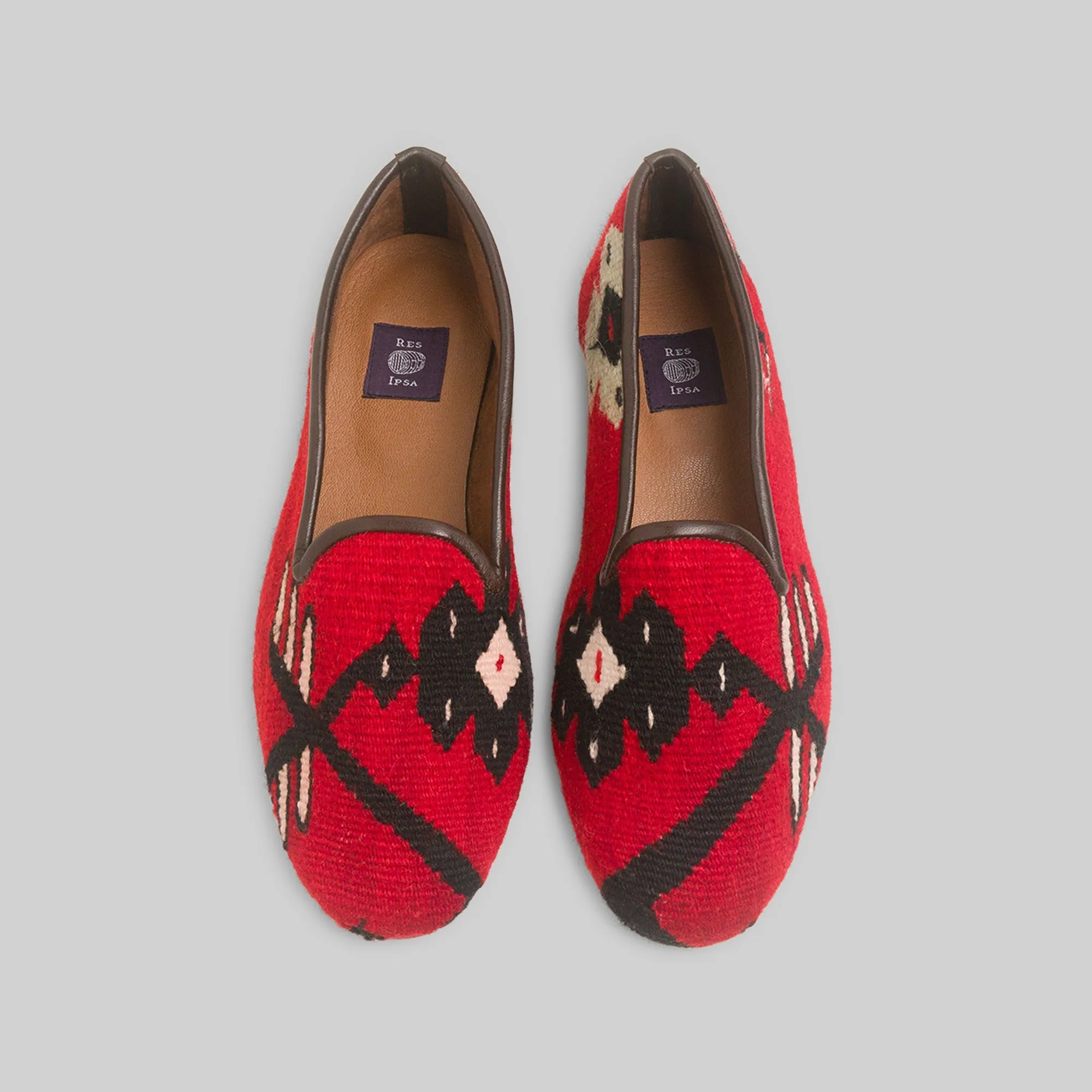 High-Comfort Wear Modern Classic Design Women's Kilim Loafer Size 10