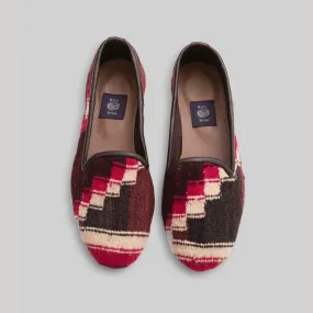 Cinema look Toe box Women's Kilim Loafer Size 7