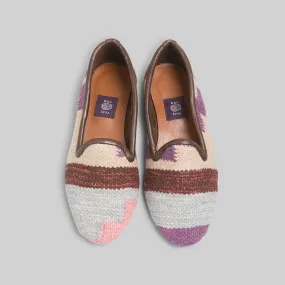 Lace Up Women's Kilim Loafer Size 7