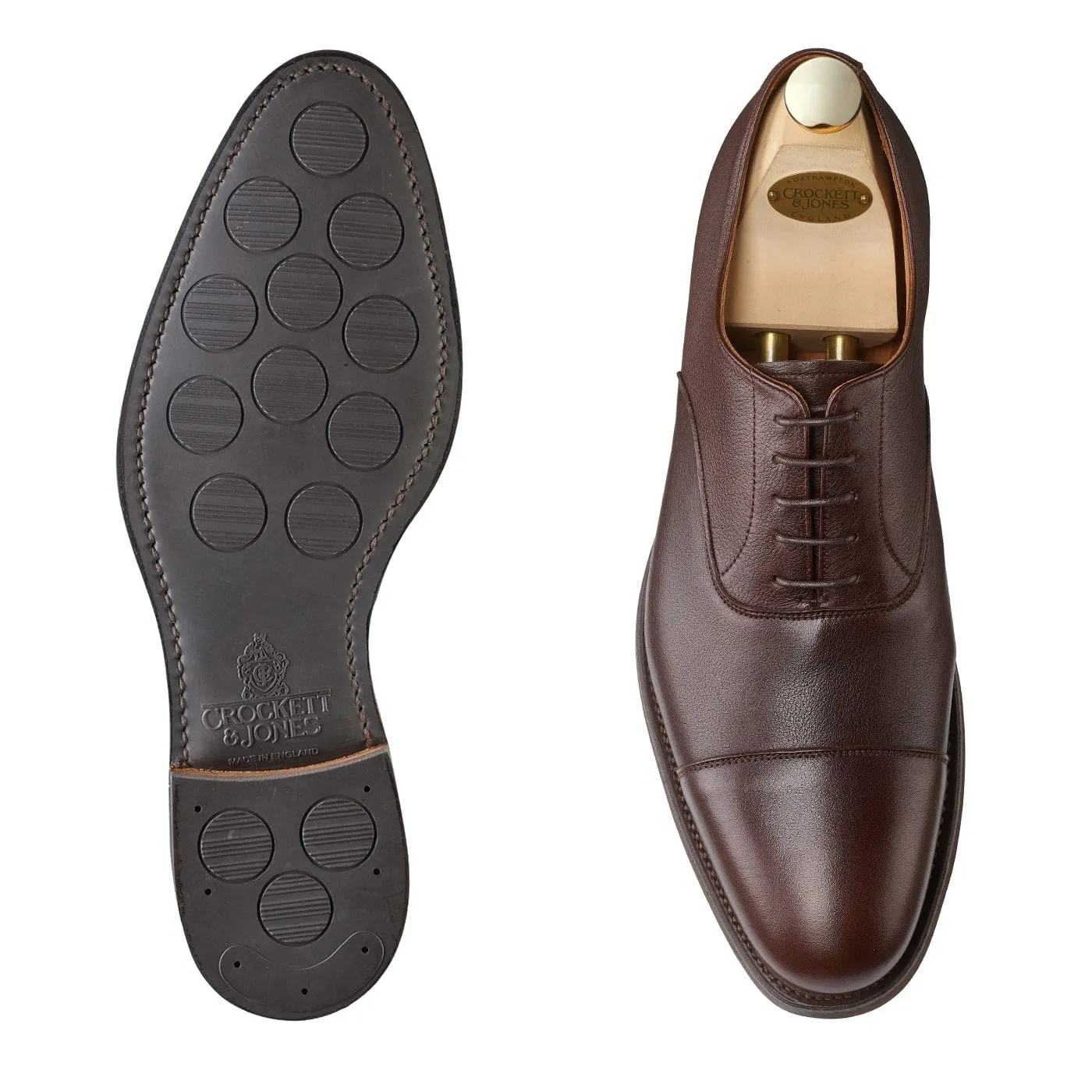 Chisel Tip Fashion Shift Dorset Dark Brown Milled Calf