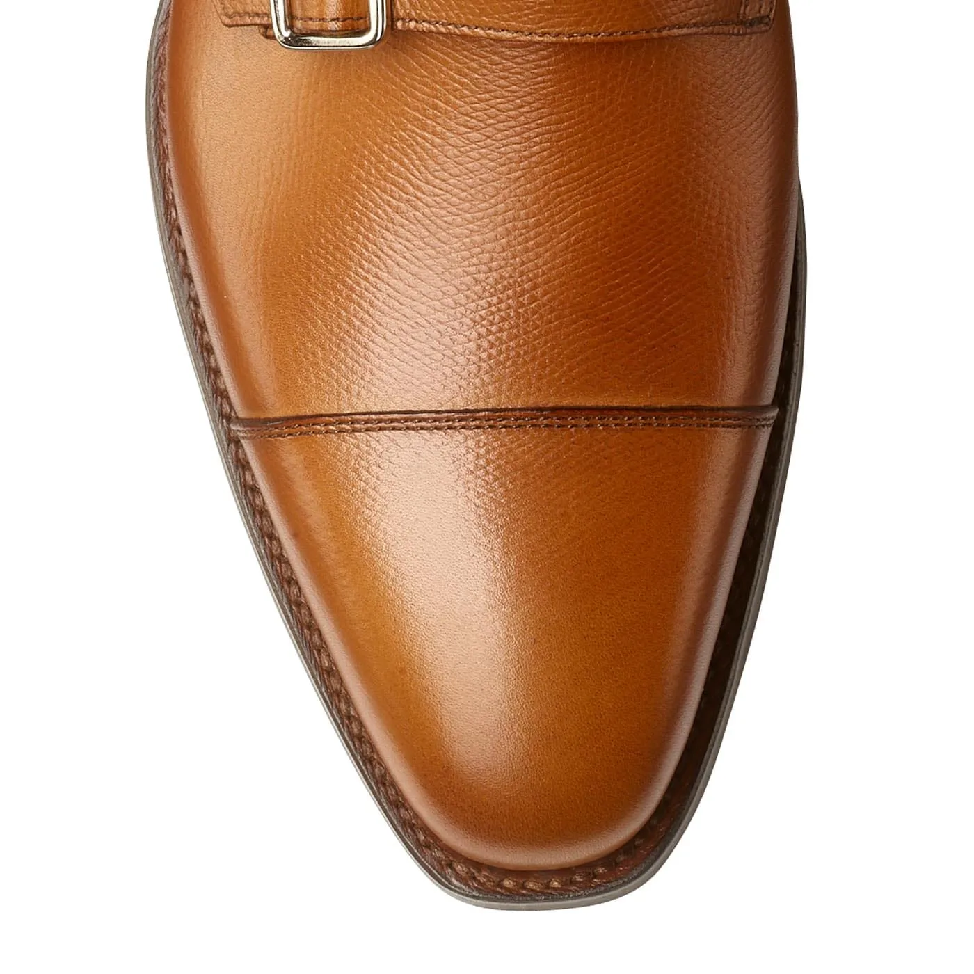 Patent Shine Lowndes Tan Golf Grain