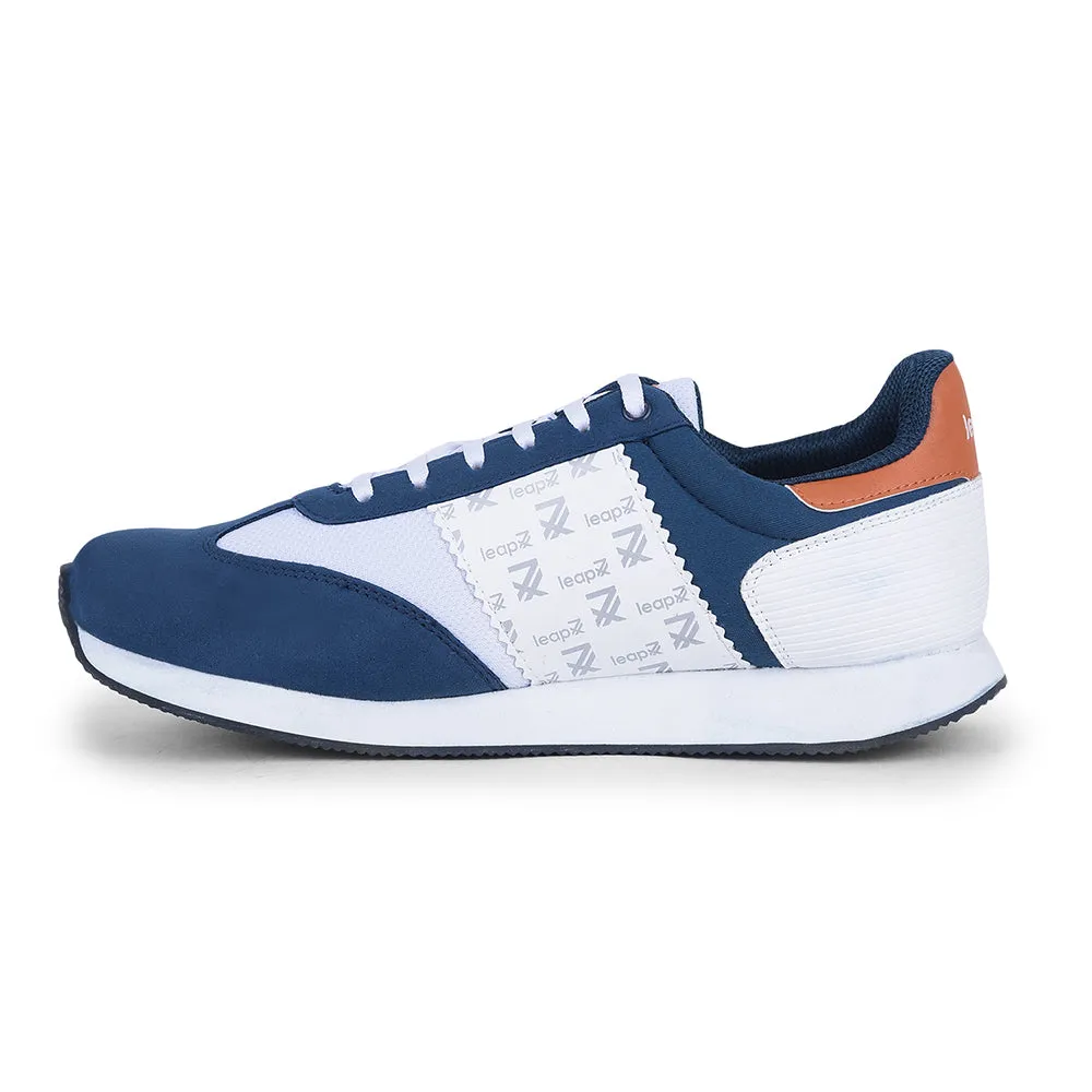 Urban Chic Leap7x Casual Teal Blue Lacing Sneakers For Men BACKAM-1E By Liberty